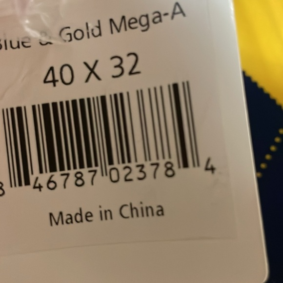 Loudmouth Men’s Pants - Blue and Gold - Picture 4 of 10